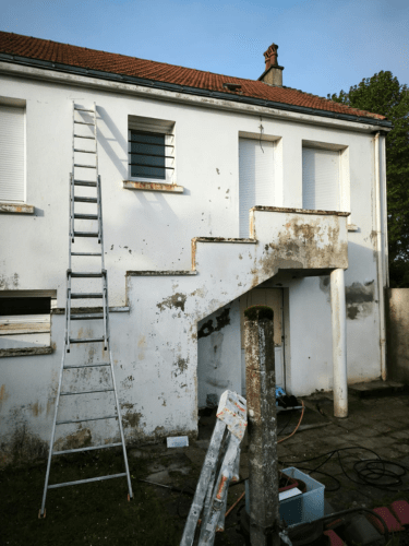 Enduit pour ravalement de façade au Pelerin