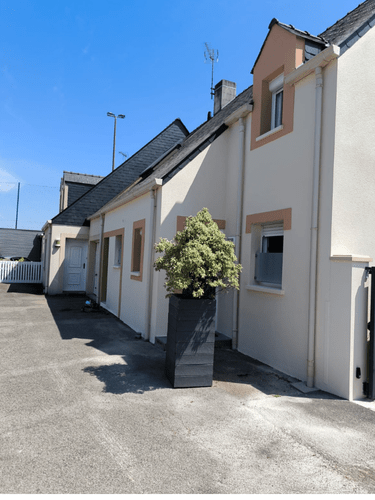 Démoussage et ravalement de façade à Pornichet