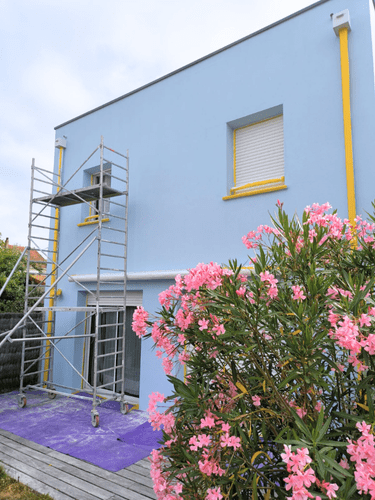 Peindre la façade de sa maison à rezé