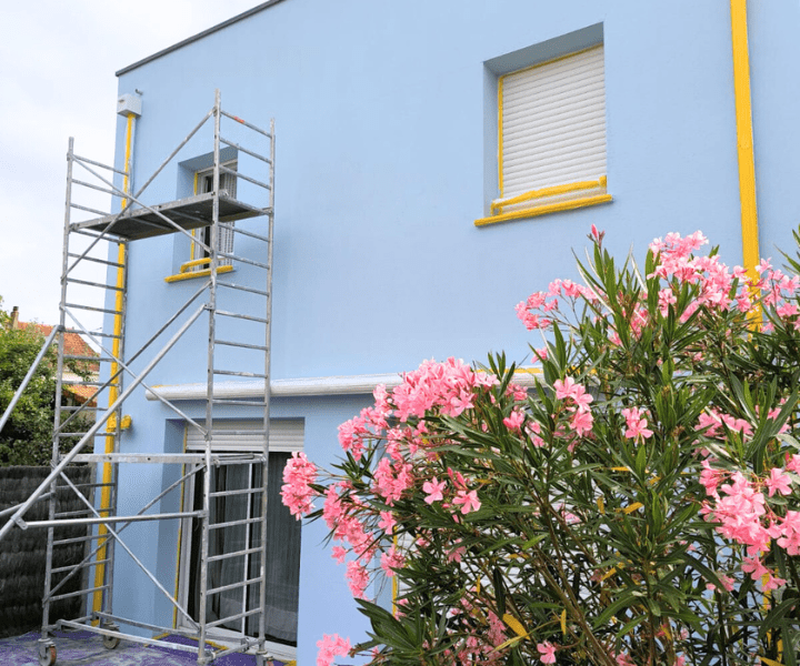 1 Ravalement de façade maison